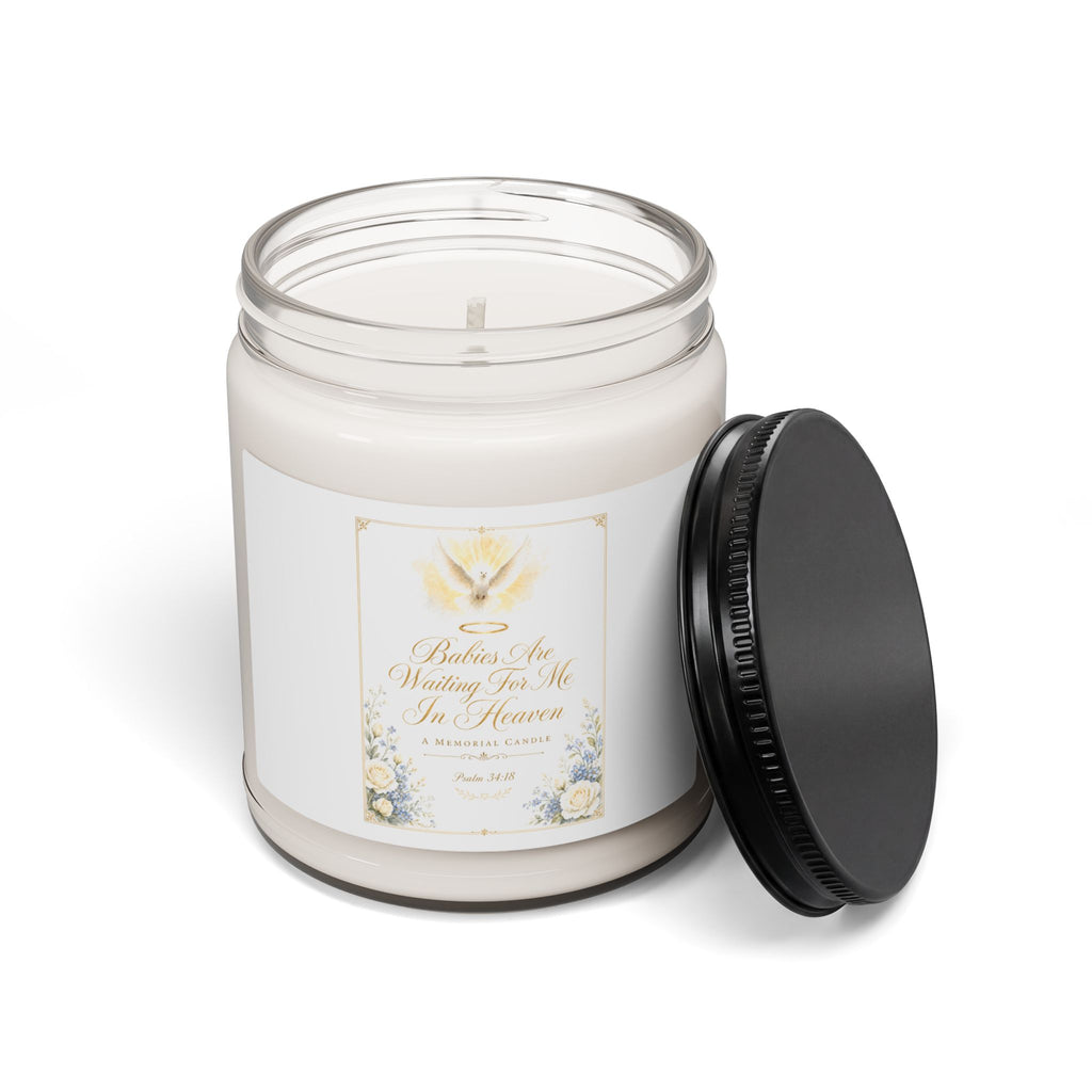 Heavenly Babies Memorial Soy Candle, Your choice of 12 scents, 9oz