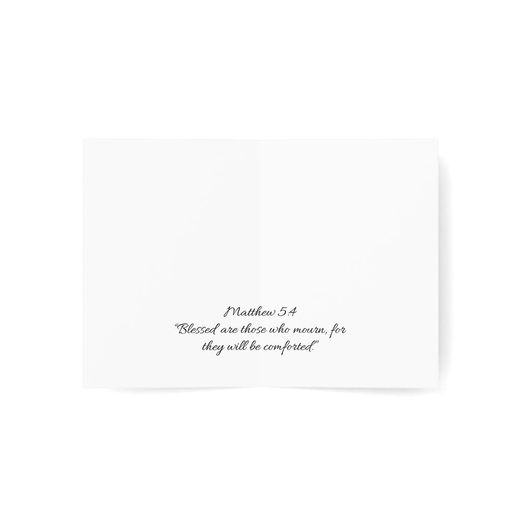 A Baby is Waiting for You in Heaven Condolence Card Set | Greeting Card, Condolence Heaven Design