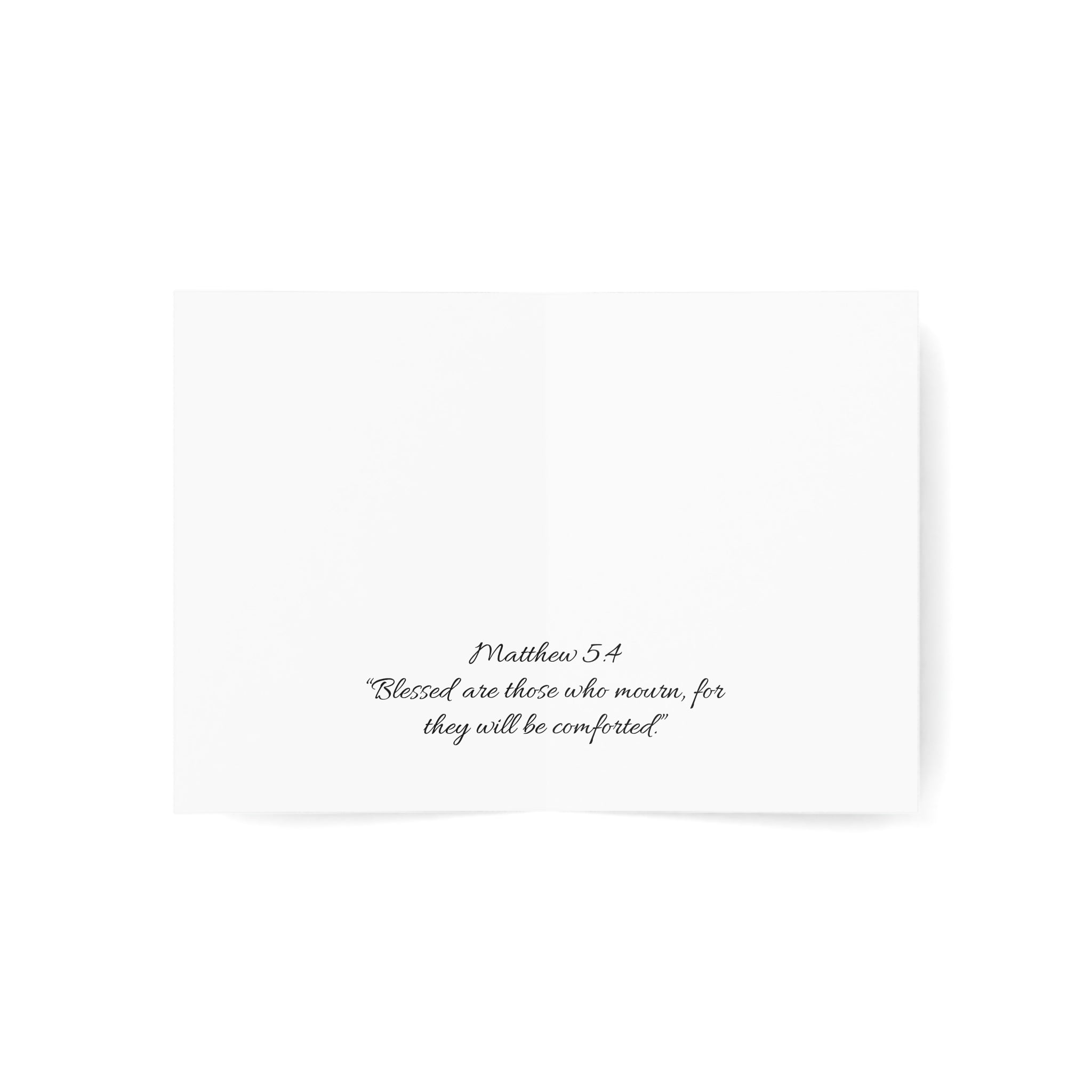 A Baby is Waiting for You in Heaven Condolence Card Set | Greeting Card, Condolence Heaven Design