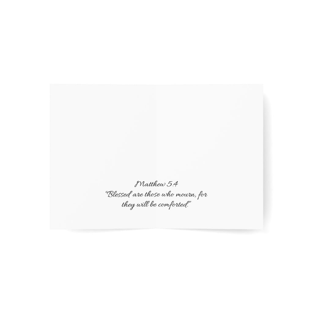 A Baby is Waiting for You in Heaven Condolence Card Set | Greeting Card, Condolence Heaven Design