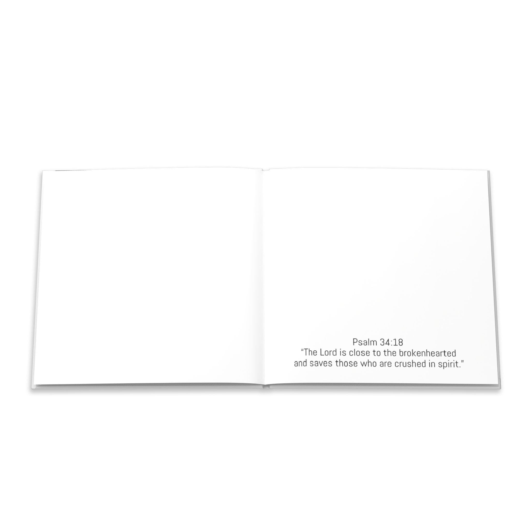 A Baby Is Waiting For Me In Heaven, Ultrasound Memorial Hardcover Photo Album | Keepsake Album