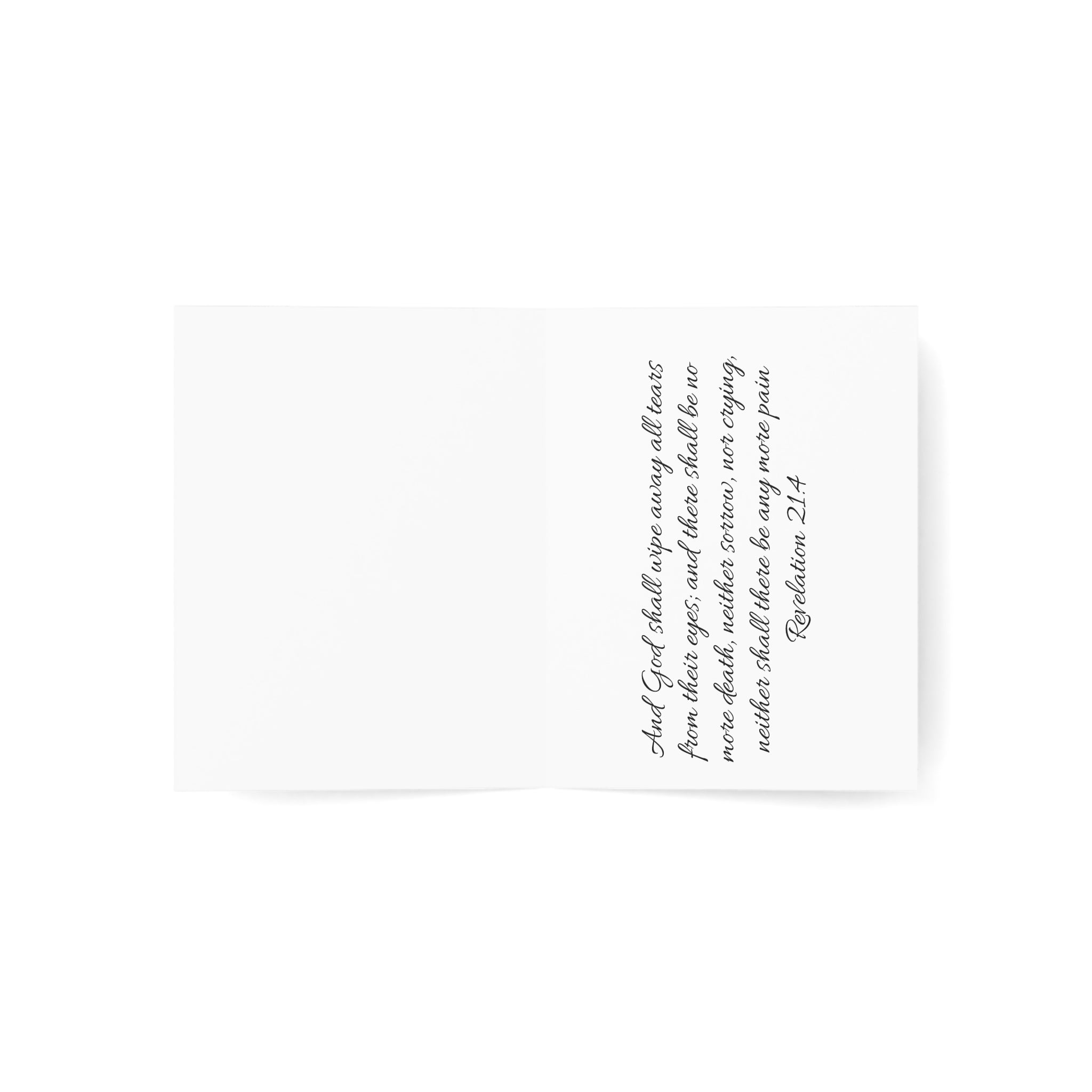 Babies are Waiting Condolence Card Set | Greeting Card, Condolence Floral Design
