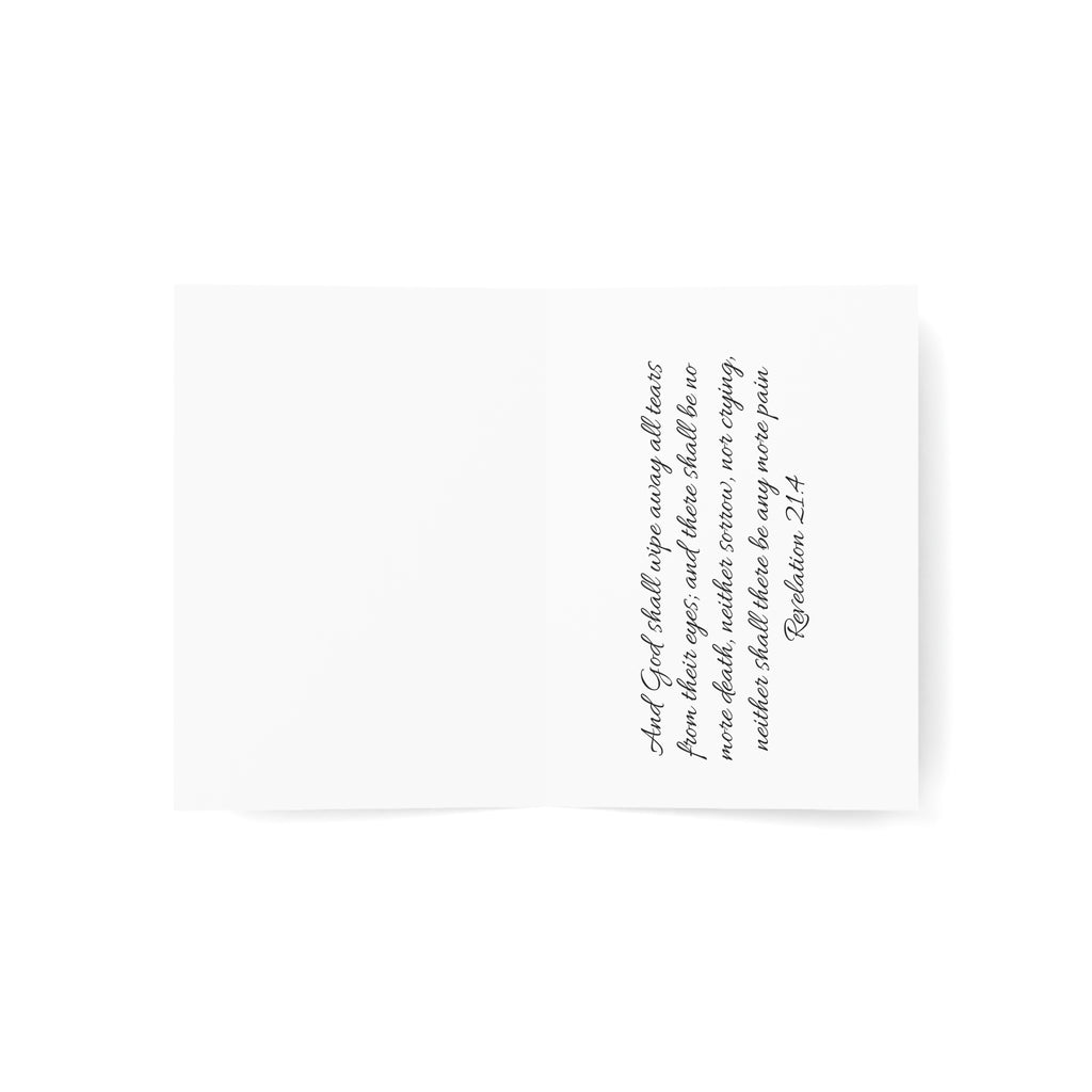 Babies are Waiting Condolence Card Set | Greeting Card, Condolence Floral Design