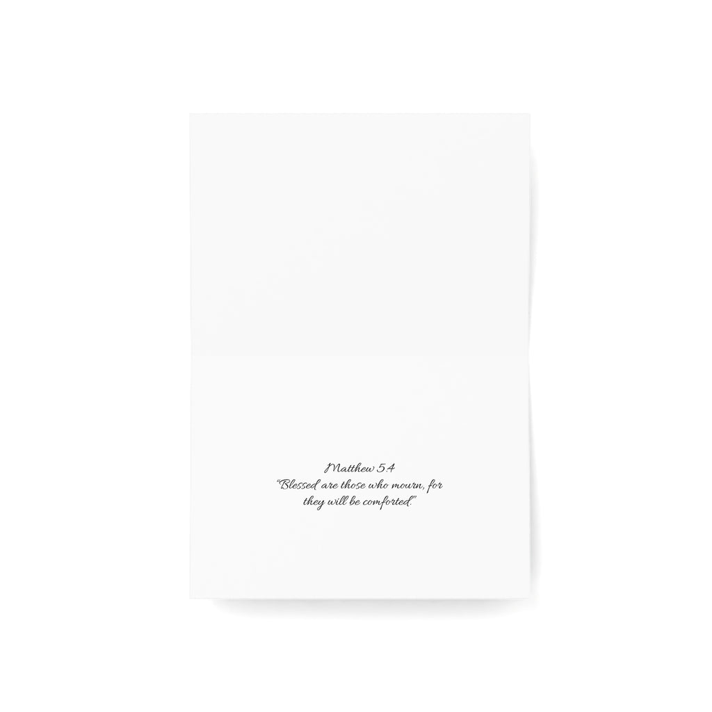 Babies are Waiting for Me in Heaven Condolence Card Set | Greeting Card, Condolence Dove Design