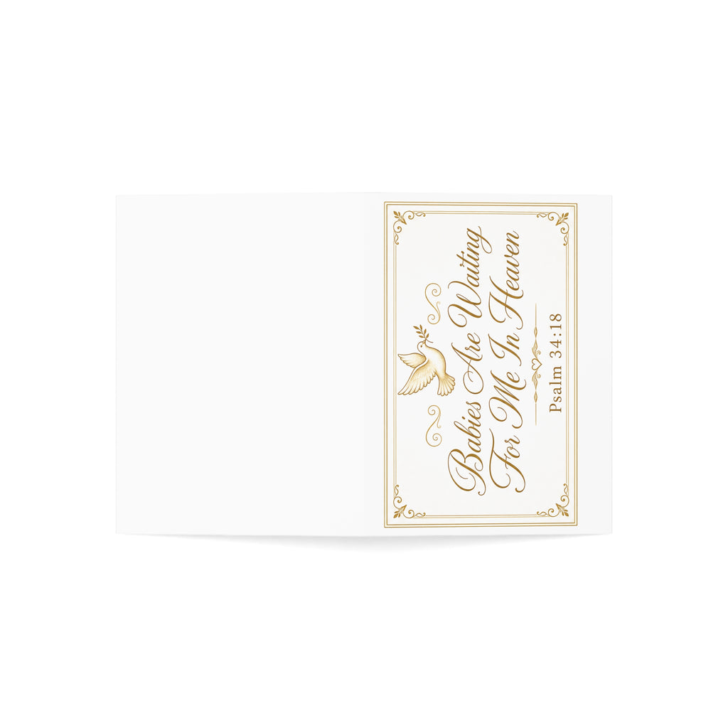 Babies are Waiting Condolence Card Set | Greeting Card, Condolence Floral Design