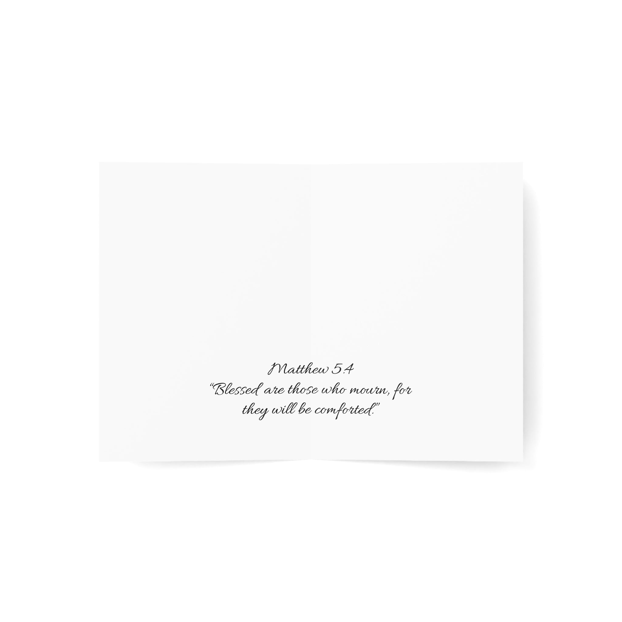 A Baby is Waiting for You in Heaven Condolence Card Set | Greeting Card, Condolence Heaven Design
