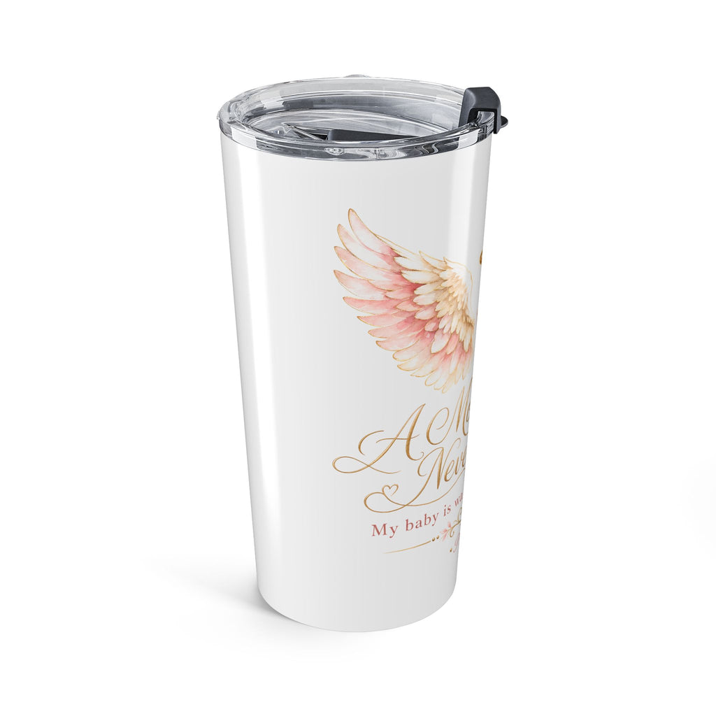 A Mother's Heart Never Forgets Memorial Tumbler | Inspirational Design