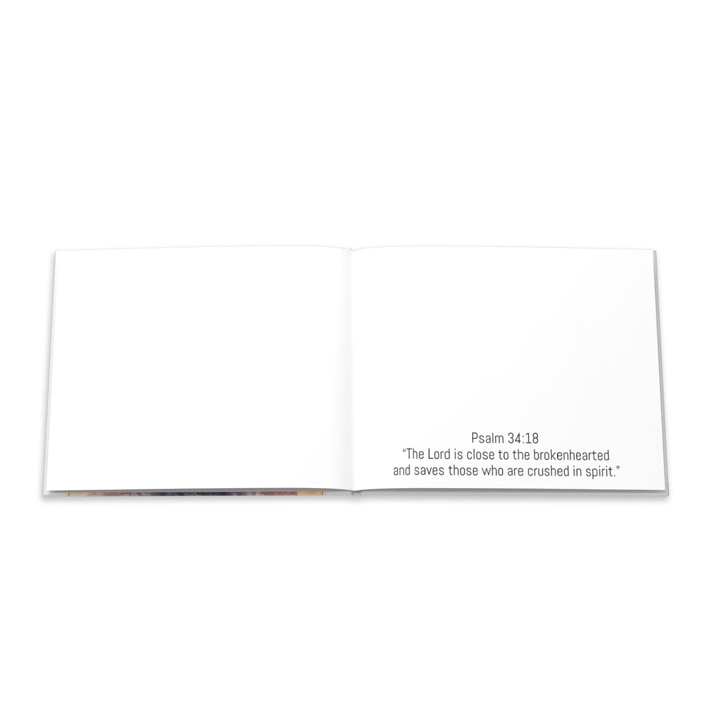 A Baby Is Waiting For Me In Heaven, Ultrasound Memorial Hardcover Photo Album | Keepsake Album