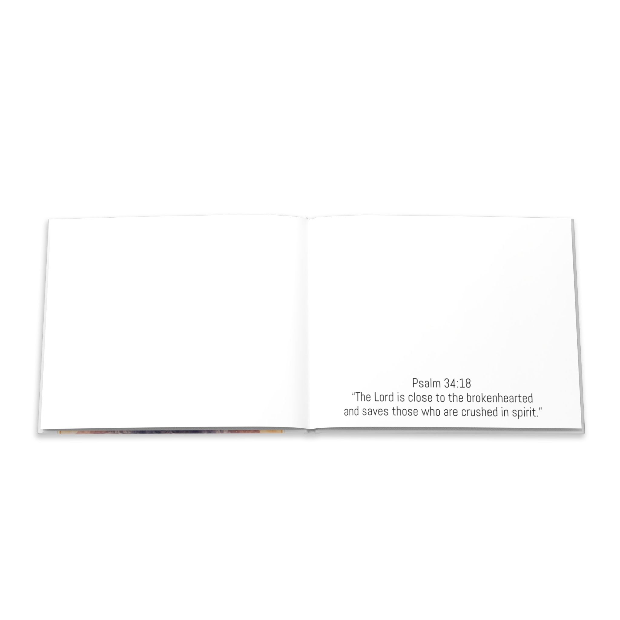 A Baby Is Waiting For Me In Heaven, Ultrasound Memorial Hardcover Photo Album | Keepsake Album