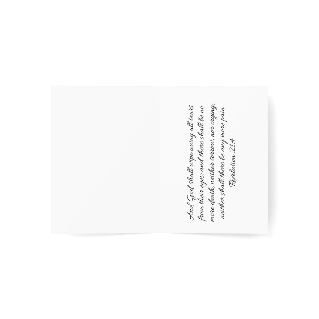 Babies are Waiting Condolence Card Set | Greeting Card, Condolence Floral Design