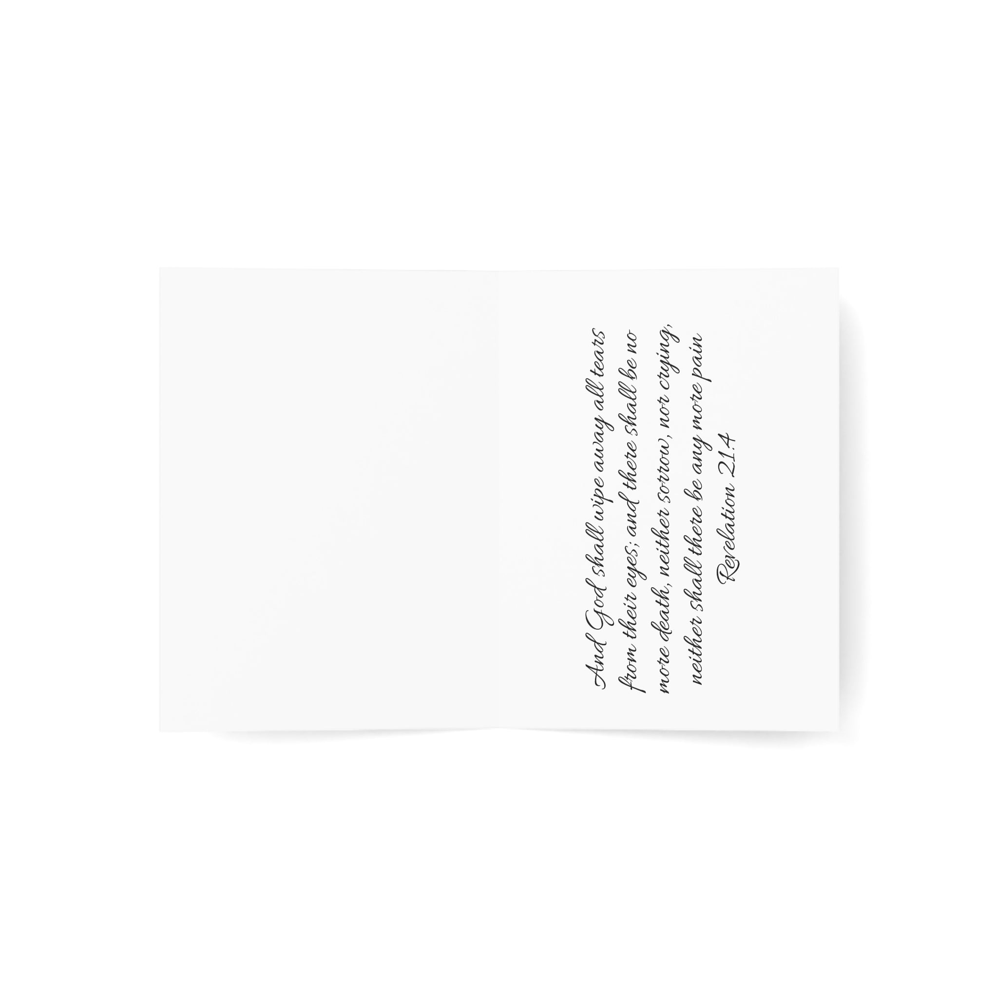 Babies are Waiting Condolence Card Set | Greeting Card, Condolence Floral Design